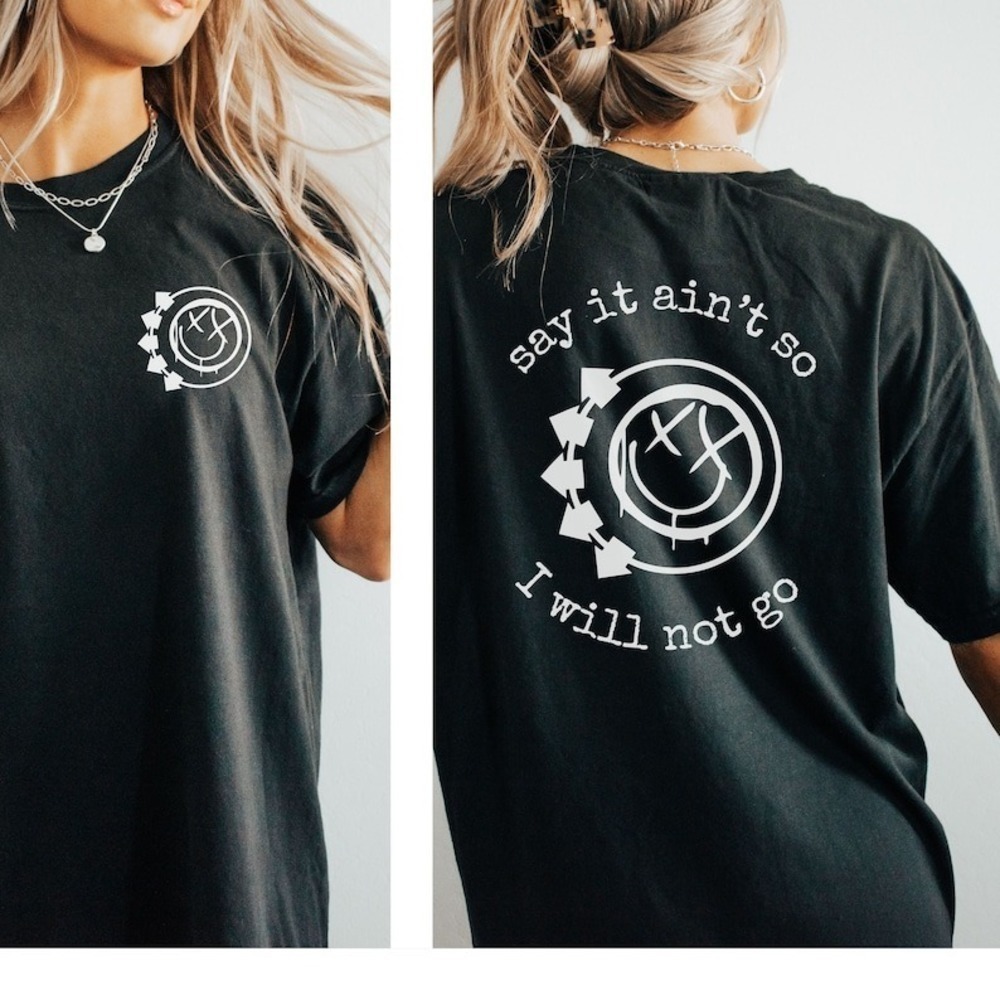 Blink 182 Shirt Blink 182 Bella Canvas Blink 182 Tour 2 Sided